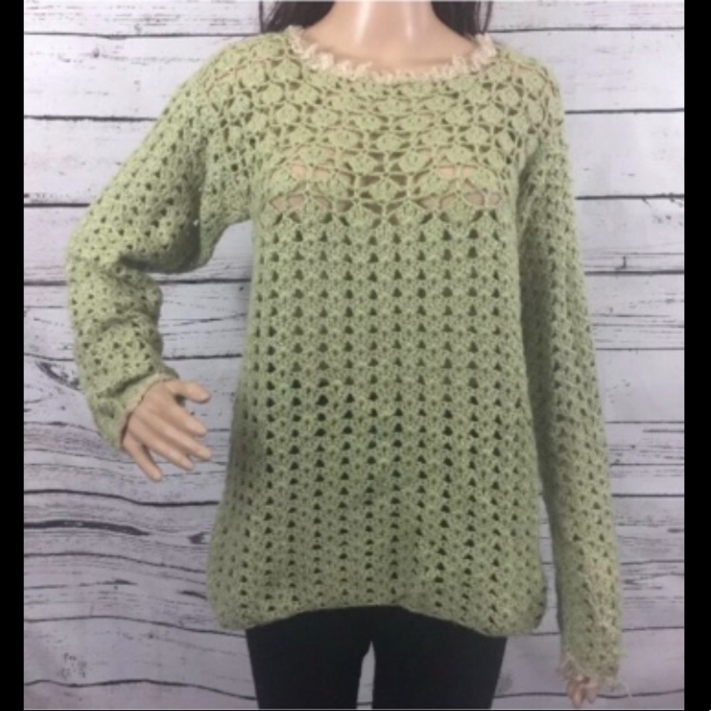 Hand Knit Sweater - image 1